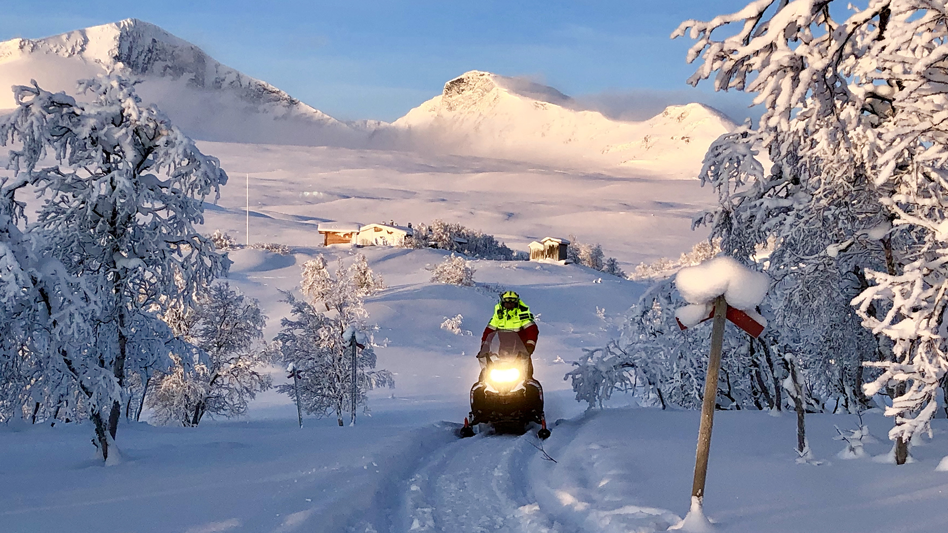 Fjällräddare på uppdrag